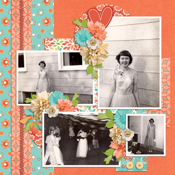 Summer Dance-GingerBread Ladies Collab Template Free-Tinci