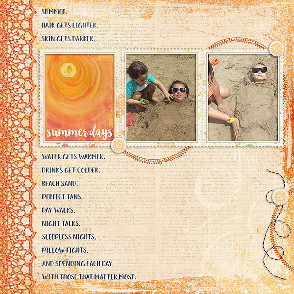 Summer Days - July TTT Challenge