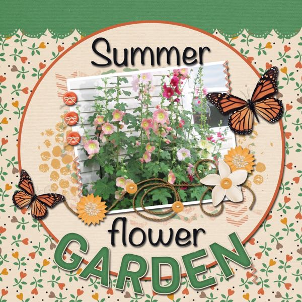 Summer Flower Garden