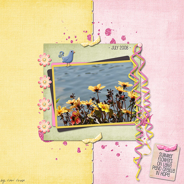 Summer Flowers on Lake Pend Oreille