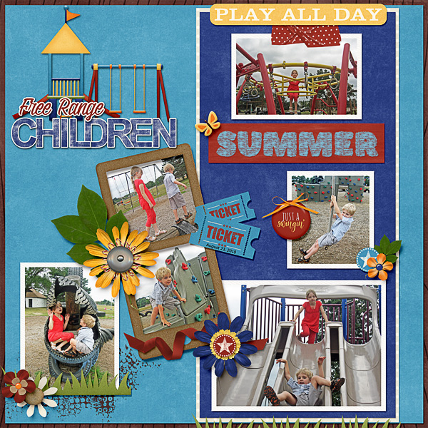 Summer Fun at the Playground