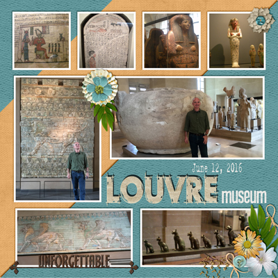 Summer in Paris - Louvre