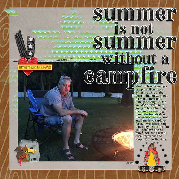 summer is not summer without a campfire