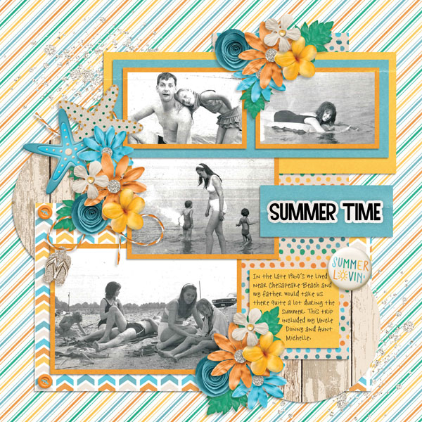 Summer Lovin-GingerBread Ladies Free with Purchase , June Temp1-Tinci