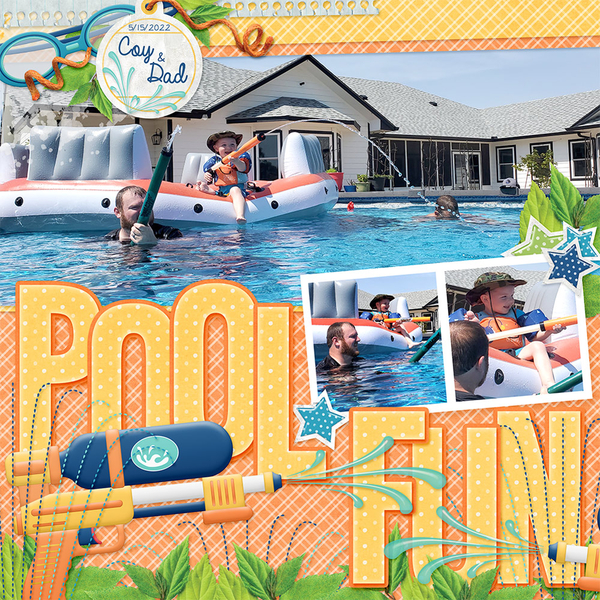 Summer Splash kit and Template Connie Prince