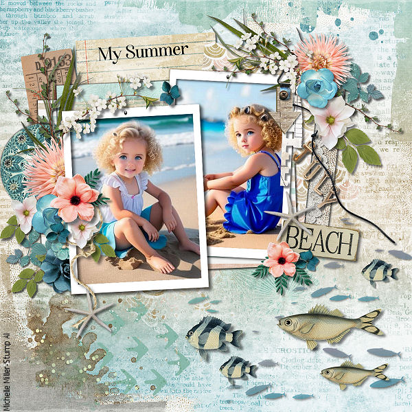 Summer Strokes Templates by Miss Fish
