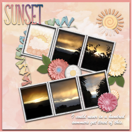 Summer Sunset