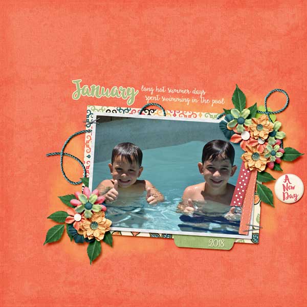 Summer swimming