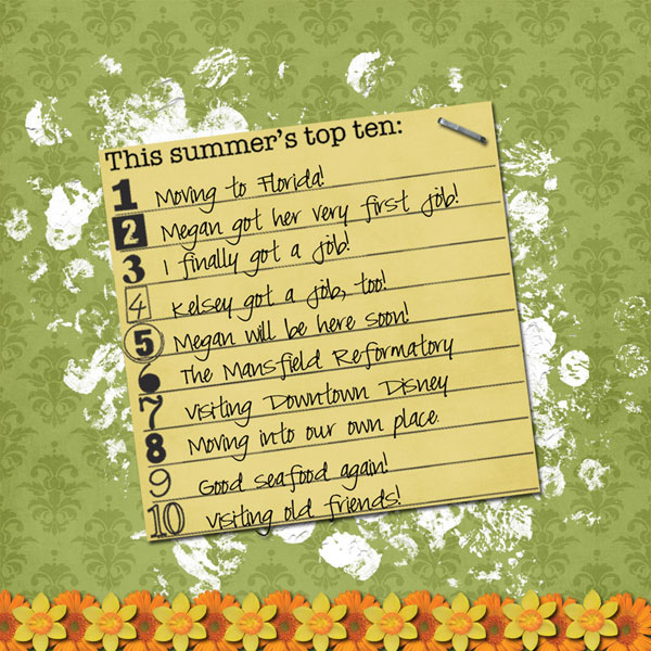 Summer Top Ten