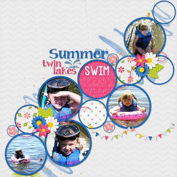 Summer Twin Lakes Swim