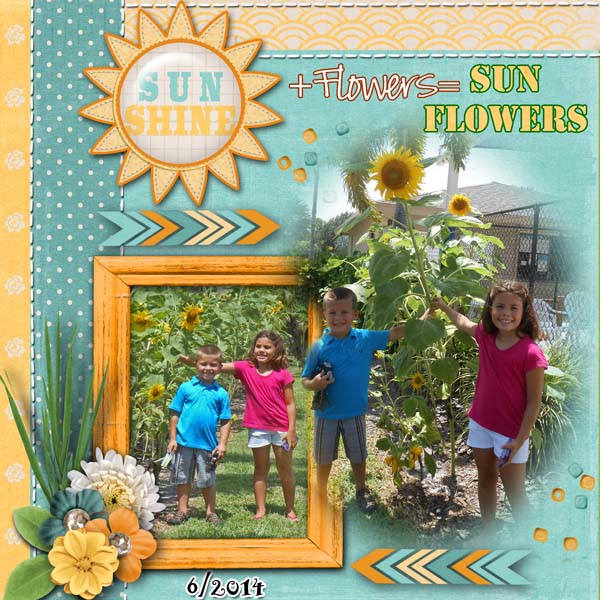 Sun and Flowers