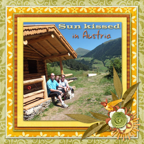 Sun kissed in Austria