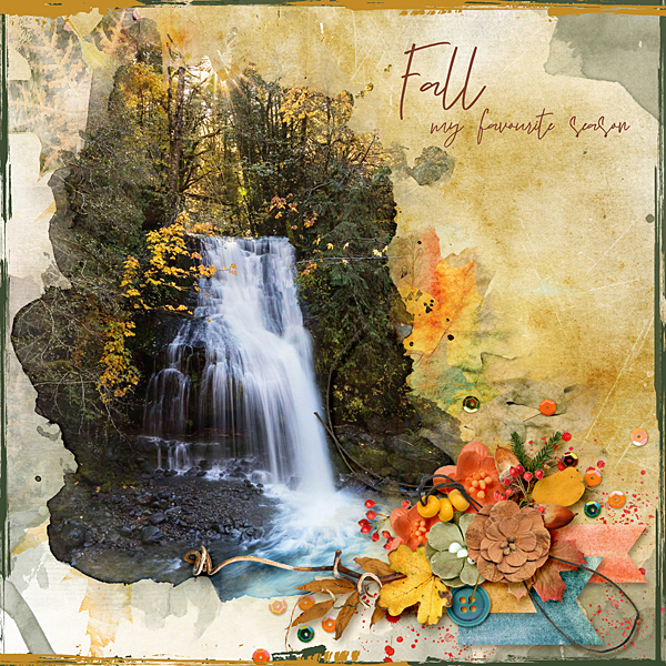 Sun Kissed Waterfall