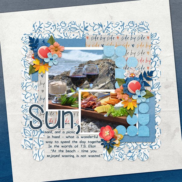 Sun, sand and a picnic