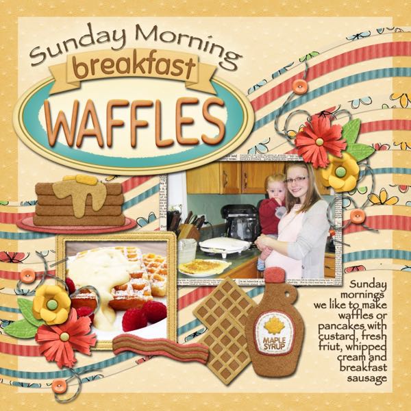 Sunday Morning Waffles