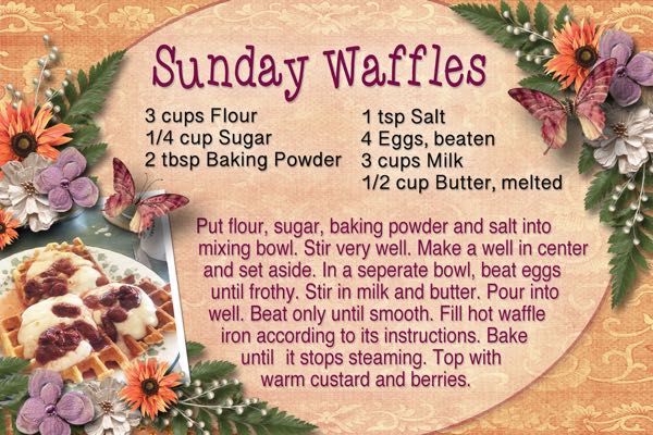 Sunday Waffles