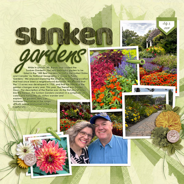 sunken gardens