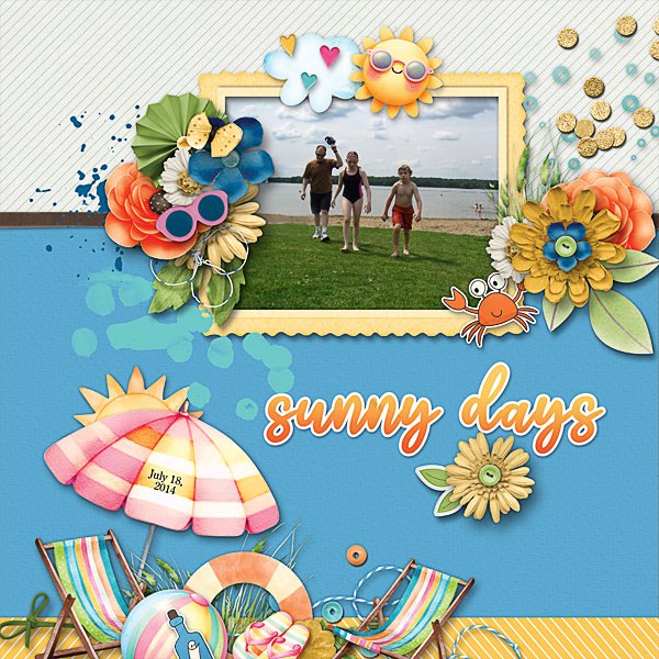 Sunny Days at the Beach