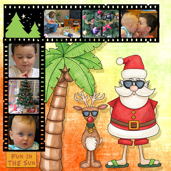 Sunny Santa