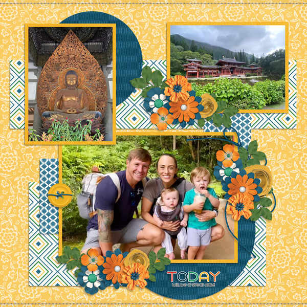 Sunny Side of Life-GingerBread Ladies Reward Challenge
