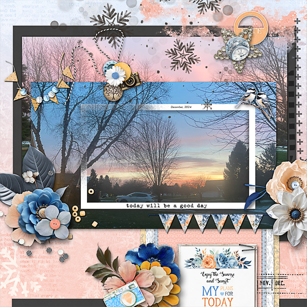 Sunrise and Sunset in December