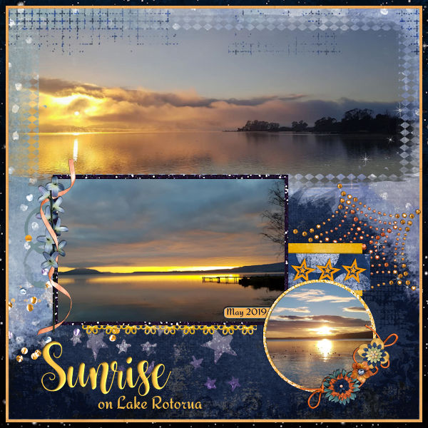Sunrise at Lake Rotorua