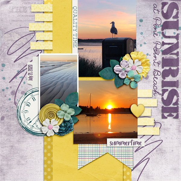 Sunrise at Pine Point Beach