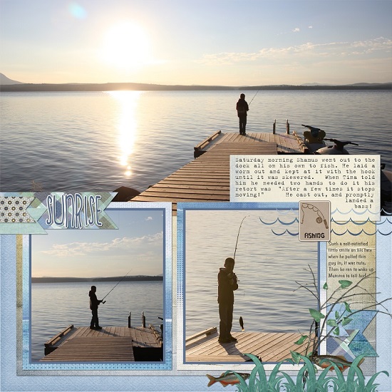 Sunrise fishing