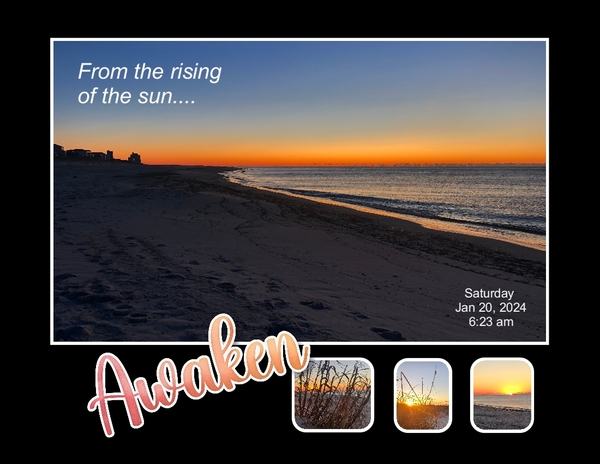 Sunrise to Sunset (left)
