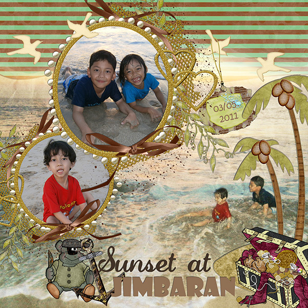 Sunset at Jimbaran Bali