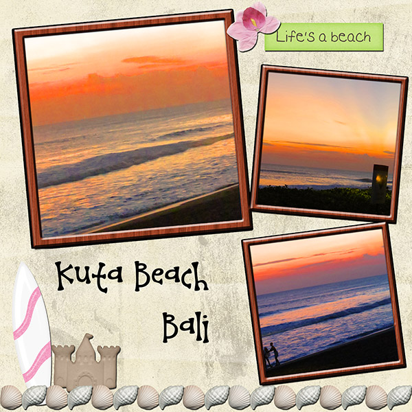 Sunset at Kuta