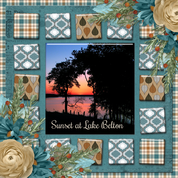 Sunset at Lake Belton
