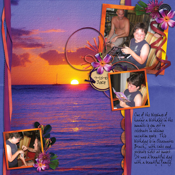 Sunset Birthday
