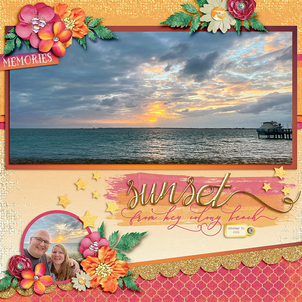 ~Sunset from Key Colony Beach~