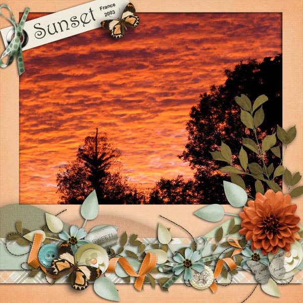 Sunset in France 2003