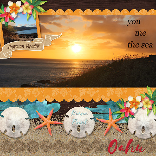 Sunset in Paradise