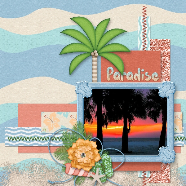 Sunset in Paradise