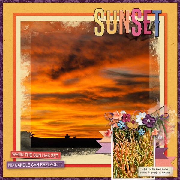 Sunset in Surprise