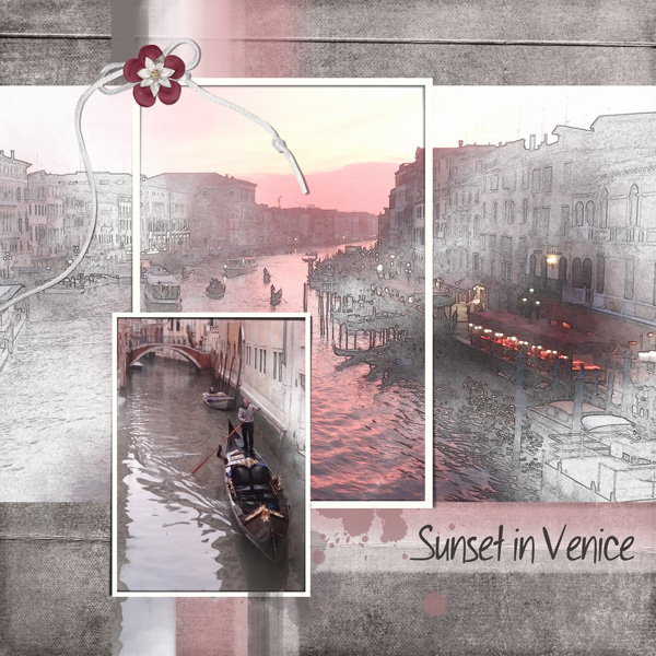 Sunset in Venice