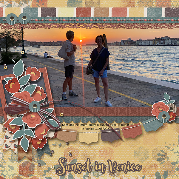 Sunset in Venice