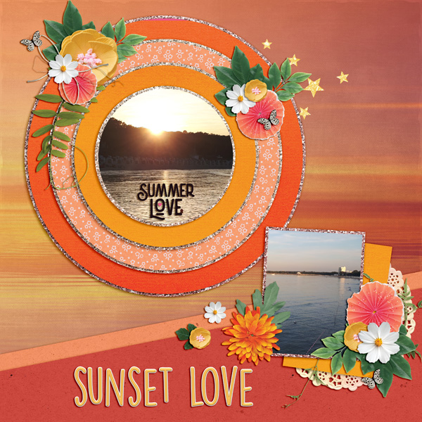 sunset love