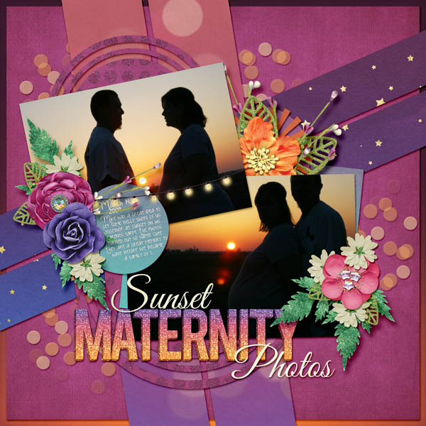 Sunset Maternity Photos