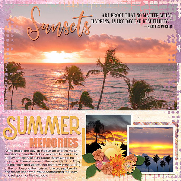 Sunset Memories