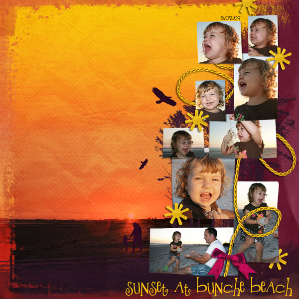 Sunset on Bunche Beach