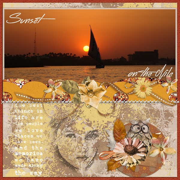 Sunset on the Nile
