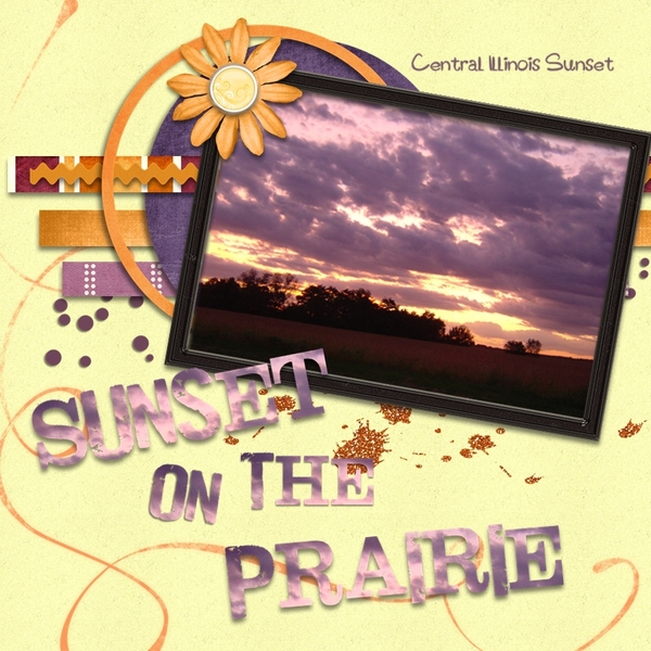 Sunset On The Prairie