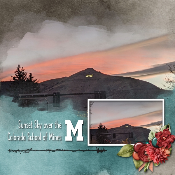 Sunset Over Mines M
