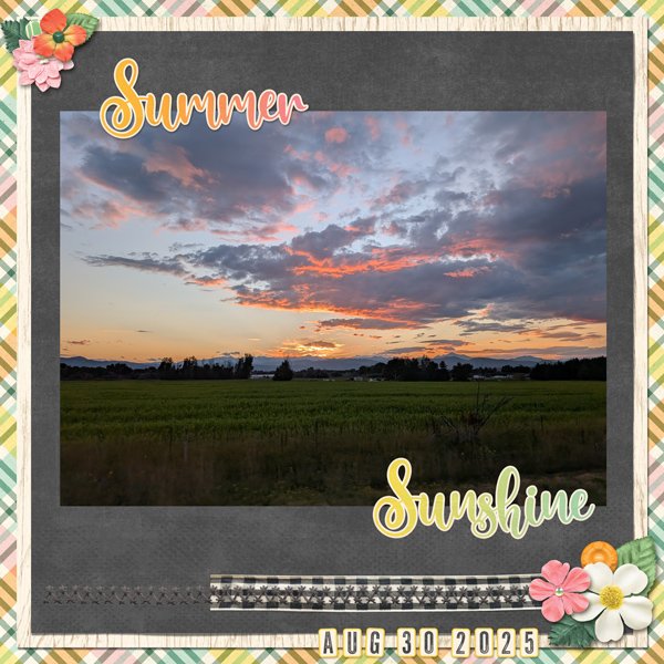 Sunset over the Rockies 2025-08-30