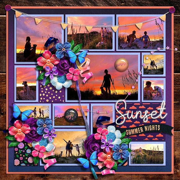 Sunset summer nights