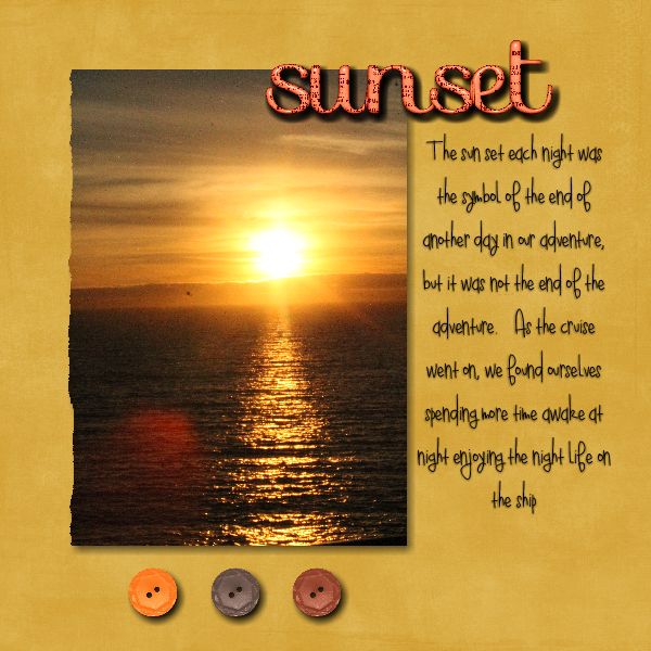 Sunset